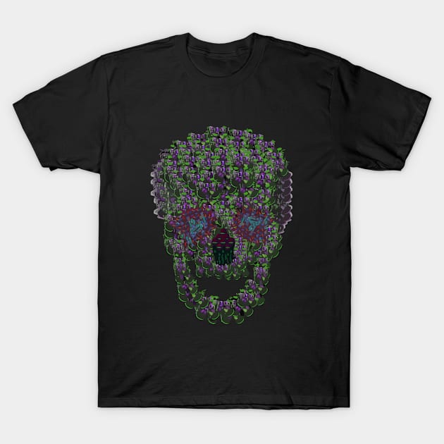 The Music Skull T-Shirt by Baggerz